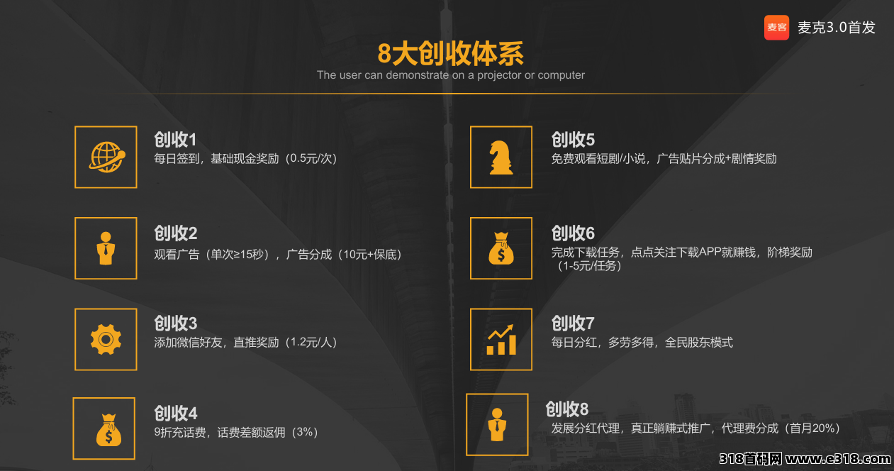 麦客首码对接，全民广告全民**等你来拿！
