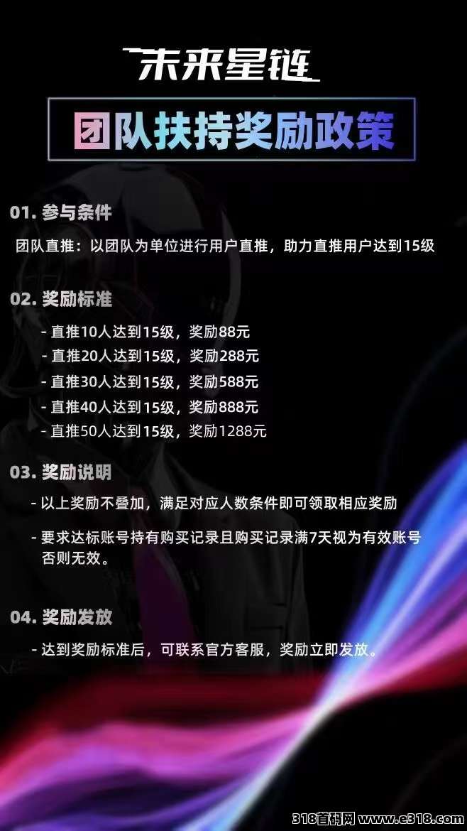 未来星链预热，扶持高